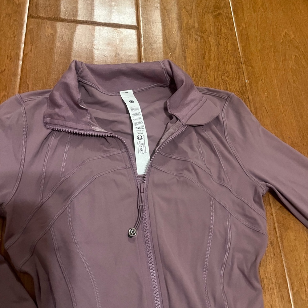 Purple Zip-Up Jacket - Picture 2 of 4